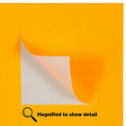 JAM Paper Étiquettes postales carrées, 2 x 2 po, orange néon, 240/paquet-12 étiquettes par feuille