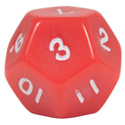Learning Advantage - Dés polyèdres à 12 faces, 12 par paquet, 3 paquets -CODE COULEUR POUR UNE UTILISATION FACILE - Utilisez ces dés D12 rouges avec notre D10 jaune (vendu séparément) et notre D20 noir (vendu séparément) pour générer des combinaisons de nombres.