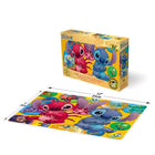 Disney - 3D/2D Disney Stitch - 63 pièces-Dimensions du casse-tête assemblé : 12” × 9” (30 x 23 cm)