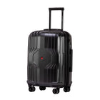 Air Canada - Tokyo Valise de Cabine Rigide Pivotante de 20 po - Noir-L'intérieur entièrement doublé inclut un séparateur zippé, des sangles de compression, et une poche en filet zippée