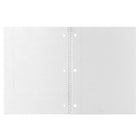 Cahier à une matière 10 1/2 po H x 8 po l, 80 pages, assortis-Format du cahier : 10 1/2 po x 8 po, offrant amplement d’espace pour écrire tout en restant léger et facile à transporter dans un sac à dos, une mallette ou sur un bureau.