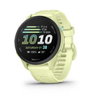 Garmin - Forerunner 70 - Citron-Cette montre intelligente de course avec GPS facile à utiliser possède toutes les fonctions essentielles dont vous avez besoin pour passer au niveau supérieur, y compris le GPS, l’allure, la distance et la fréquence cardiaque au poignet