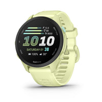 Garmin - Forerunner 70 - Citron-Cette montre intelligente de course avec GPS facile à utiliser possède toutes les fonctions essentielles dont vous avez besoin pour passer au niveau supérieur, y compris le GPS, l’allure, la distance et la fréquence cardiaque au poignet