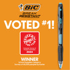 BIC - Porte-mines incassables, 0,7 mm - Paquet de 12-Porte-mines avec attache qui se fixe facilement aux poches, aux carnets et autres.