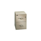 Gardex – Classeur vertical, 2 tiroirs lettre, ignifuge 28 haut. x 16 3/4 larg. x 25 prof. (po), beige (GXGF-252-12-BE)-Classeur vertical à 2 tiroirs d’une profondeur de 25 po, résistant au feu, certifié UL, format lettre