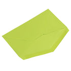 JAM Paper Enveloppes format livret de teinte claire avec fermeture gommée, 3 7/8 x 7 1/2 po, vert lime, 1000/paquet-Ouverture : latérale