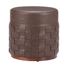 Zuo - Filo Pouf - Expresso-Dimensions: 17,3 po L x 17,3 po L x 17,9 po H