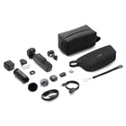 DJI - Caméra portative 4K à stabilisation à 3 axes Osmo Pocket 4 de DJI avec microphone Mic 3 et objectif Osmo 3-Autonomie de 240 min et 107 Go de stockage - Filmez plus longtemps avec 4 heures d'autonomie et une charge rapide (80 % en 18 min). De plus, les 107 Go de stockage intégré vous permettent de capturer à tout moment, même sans carte SD