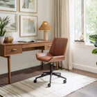 Zuo - Maker Chaise de bureau - Brun-Supporte jusqu'à 330 lb