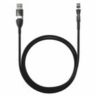 Statik - 360 Pro Câble de Charge/Sync Universel Magnétique 6.6 pi, Noir-Pour ordinateurs portables, smartphones, tablettes et plus encore : reprenez vos activités plus rapidement. La 360 Pro avec BlitzCharge est capable de recharger tous vos appareils, y compris les ordinateurs portables, les smartphones, les tablettes, les drones et bien plus encore