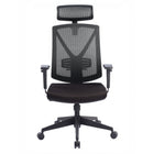 TygerClaw - Chaise de Bureau Ergonomique Dossier Haut avec Maille-Le matériau en mesh flexible épouse la forme de votre dos et permet à l'air de circuler, vous gardant au frais