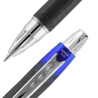 Uniball - Stylos à bille rétractables uni-ball Jetstream - pointe moyenne (1,0 mm) - bleu - paquet de 2-La bille moyenne offre des lignes robustes et audacieuses pour prendre des notes, faire des listes et toutes vos signatures importantes