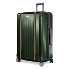 Ricardo Beverly Hills - Montecito 2.0 Grande Valise Rigide de 29 po - port USB - Vert Foncé-Poignée télescopique ergonomique avec prise moulée confortable - Facilite les déplacements dans les aéroports, les hôtels et les rues achalandées, tout en offrant plus de confort
