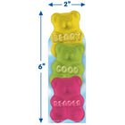 Eureka - Marque-pages parfumés Ours bien Reader Gommeuse Ours, 24 par paquet, 3 paquets-Chaque marque-page mesure 2 po x 6 po