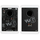 Kanto – Haut-parleurs étagères amplifiés YU6 avec Bluetooth et pré-ampli phono, blanc mat-Inclut une télécommande vous offrant le contrôle intégral de votre audio