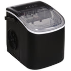 HOMCOM - Machine à glaçons portative - noir-Indique lorsque le panier à glace est plein et lorsque le niveau d'eau est bas