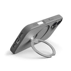 AXS - PROShield Stand MagSafe Compatible Apple iPhone 17 - Gris-Finition douce au toucher pour une prise en main confortable