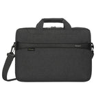 Targus - GeoLite EcoSmart 15-16 po Essential Slim Brief Topload - Charbon-Compartiment zippé et rembourré pour ordinateur portable avec séparateur de documents
