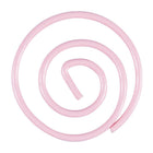 JAM Paper - Trombones circulaires - trombones ronds - rose pastel - paquet de 50-Quantité : 50 par boîte | Emballé dans une boîte transparente réutilisable pour garder votre bureau ou votre tiroir de bureau organisé