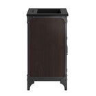 Modway - Steamforge 24" Vanette de salle de bain - Noir noir-Assemblée requise