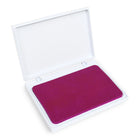 Ready 2 Learn - Tampon encreur lavable géant - Rose vif - 6,2 po L x 4,1 po l - Paquet de 2-Sécuritaire à partir de 3 ans:  Ce tampon encreur non toxique adapté aux enfants est une ressource artisanale sûre pour les petits artistes. Les enfants adorent l'utiliser avec des tampons ou créer des œuvres d'art avec empreintes digitales.
