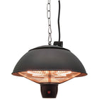 Westinghouse - 1500-Watt Outdoor Hanging Infrared Electric Patio Heater - Black-Parfait pour les gazebos, patios, ateliers et partout ou vous pouvez l'accrocher