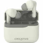 Creative Labs - Écouteurs sans fil Zen Air Plus 51EF1100AA000 - Blanc-Bluetooth LE Audio offre des performances audio sans fil améliorées avec des débits binaires inférieurs et une consommation d'énergie réduite