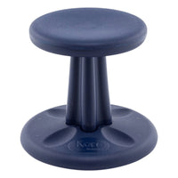 FDMT - Tabouret oscillant Kore 30 cm - bleu foncé-Le siège Kore Wobble Chair est imprégné de Smart Plastic, un agent antimicrobien qui empêche la prolifération des germes sur la surface en plastique du siège.