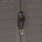 Suncast - Abri vertical - couleur Stoney-Dimensions assemblées : 32,25 po L x 24,75 po P x 72 po H.