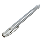 Quartet - Pointeur laser exécutif à 4 fonctions, argent-La conception multifonctionnelle comprend un pointeur laser de classe 2, un stylet PDA, un stylo à bille et une lumière DEL