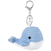 Merangue - Porte-clés bouffant baleine bleue-Facile à attacher aux sacs, sacs à dos ou porte-clés