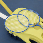 HOMCOM – Ensemble de filet de badminton portatif avec filet de 9,5 pi x 5 pi-Léger à transporter 
