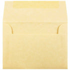  JAM Paper Enveloppes d'invitation parchemin A1 4 barres - 3,625 x 5,125 po - Or antique recyclé - paquet de 50-Taille : 4 bars A1 (3,63 x 5,13 pouces), Fabriqué à partir de 30 % de matériaux recyclés