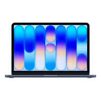 Apple - Portatif MacBook Neo 13 po - A18 Pro - SSD 256 Go - Mémoire 8 Go - Indigo-La gamme macbook la plus colorée à ce jour - Offert en argent, rose pastel, agrume et indigo – et muni d’un clavier assorti pour un look parfait. Avec son boîtier robuste en aluminium, MacBook Neo est prêt à vous suivre partout