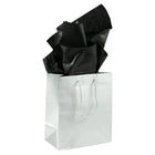 JAM Paper - Papier de soie - Noir - 100 feuilles-Taille : 20 x 26 (standard) | Convient parfaitement aux sacs et boîtes cadeaux de toutes tailles