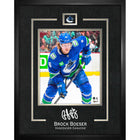 Brock Boeser 16x20 Replica Signature Frame Canucks - Impression encadree - 16" x 20"-Qualité supérieure - virtual frames