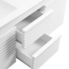 Modway - Render Fixation murale de 48" Vanette de salle de bain - Blanc blanc-9