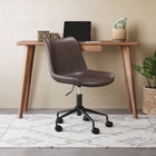 Zuo - Byron Chaise de bureau - Brun-Supporte jusqu'à 330 lb