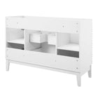 Modway - Render 48" Armoire de lavabo compatible avec un seul lavabo (non inclus) - Blanc-Bassin d’évier et installations non inclus