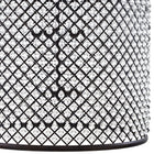 Modway - Prosperity Lustre - Brown-Abat-jour de tambour en tissu, tension 110