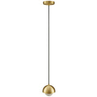 Modway - Eclipse Globe Lumière suspendue - Laitons-Lumière suspendue globe
