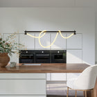 Zuo - Lampe plafonnier Adder - Noir-DEL intégrée, max. 50 W