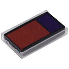 Trodat - Tampon encreur de rechange 6/4912, bleu/rouge-Contient de l’encre non toxique à base d’eau