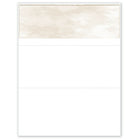 Deluxe - Chèque laser haut de page - anglais - 8,5 po x 11 po - ocre - paquet de 500-Papier à chèques blanc pour logiciels comptables sur mesure