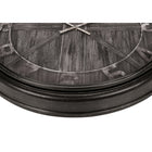 Monarch Specialties - Horloge - 30 po Rond - Surdimensionné Grand - Horloge Murale - Brun - Transitionnel-Aucun assemblage n'est nécessaire, il suffit d'insérer une pile AA (non incluse) et de l'accrocher au mur pour un accent décoratif chic