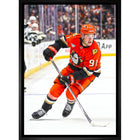 Leo Carlsson 20x29 Anaheim Ducks - Toile encadree - 22" x 31"-Impression sur toile de qualité supérieure avec bordures enveloppées