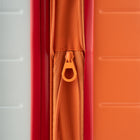 Reebok - Valise à roulettes pivotantes à coque rigide 26 po Double Dribble - Orange-5