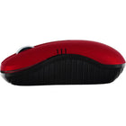 Verbatim - Souris optique Nano sans fil pour portatif, rouge mat-Récepteur Nano - assez petit pour brancher et laisser branché ; se range dans la souris