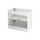 Modway - Bryn Fixation murale de 30" Vanité de salle de bain (lavabo non inclus) - Blanc-Portes à fermeture douce
