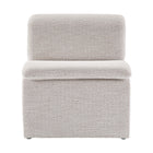 Modway - Lume Boucle Tapis Chaise d’accent sans accoudoir - Parchemin-7